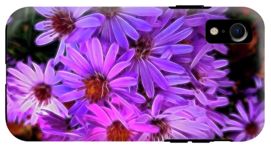 Pink Garden Flowers - Phone Case