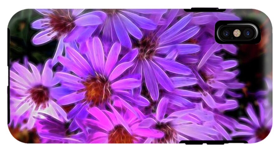 Pink Garden Flowers - Phone Case