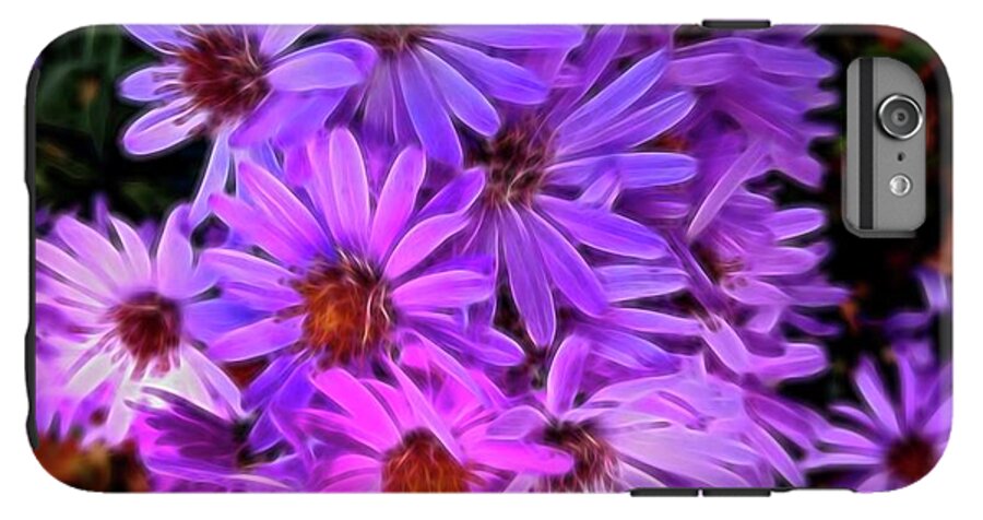 Pink Garden Flowers - Phone Case