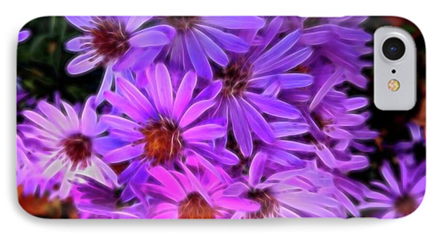 Pink Garden Flowers - Phone Case