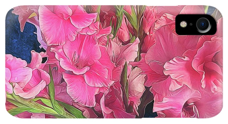 Pink Gladiolas - Phone Case