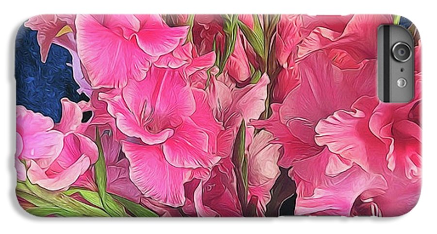 Pink Gladiolas - Phone Case