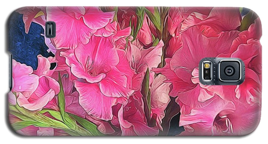 Pink Gladiolas - Phone Case