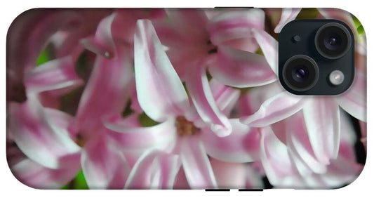 Pink Hyacinth Flower - Phone Case