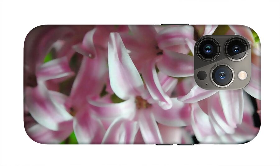 Pink Hyacinth Flower - Phone Case
