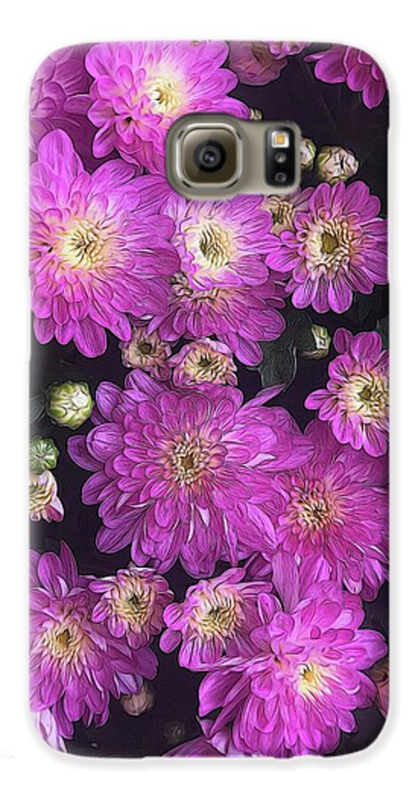 Pink Mums Garden - Phone Case