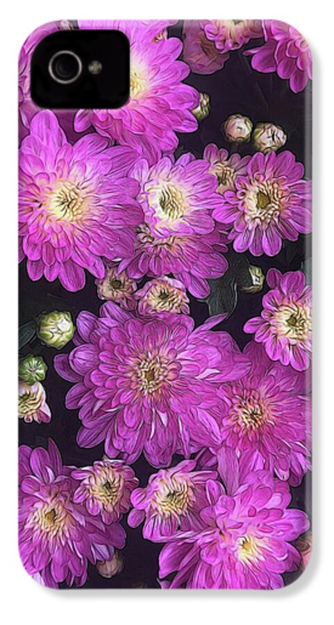 Pink Mums Garden - Phone Case
