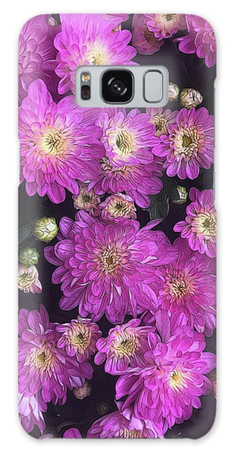 Pink Mums Garden - Phone Case