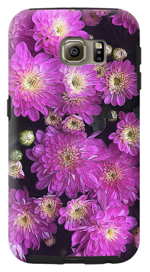 Pink Mums Garden - Phone Case