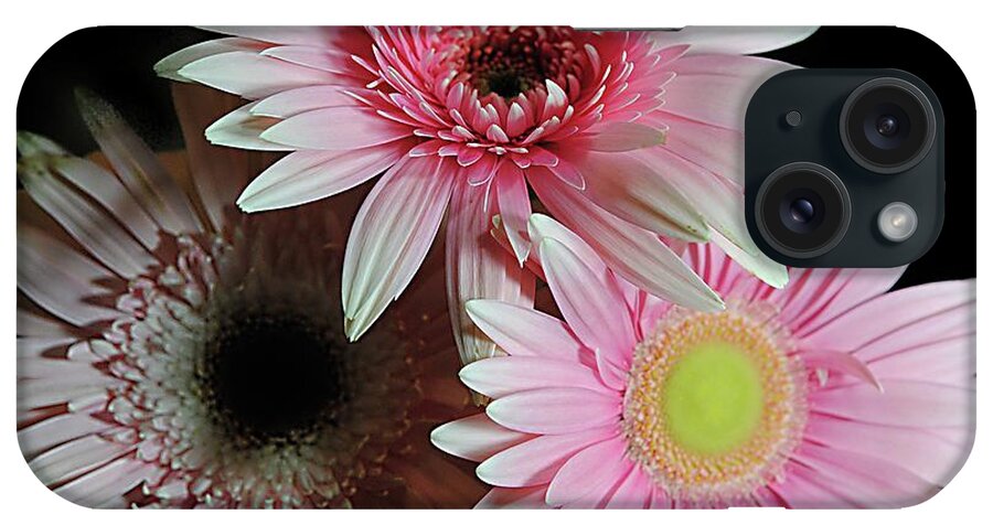 Pink Pastel Daisy Bouquet - Phone Case