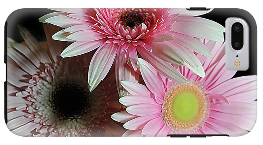 Pink Pastel Daisy Bouquet - Phone Case