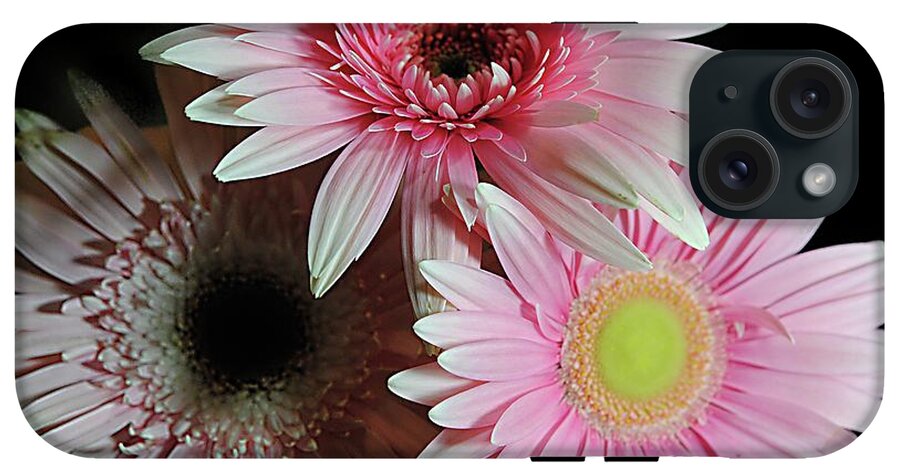 Pink Pastel Daisy Bouquet - Phone Case