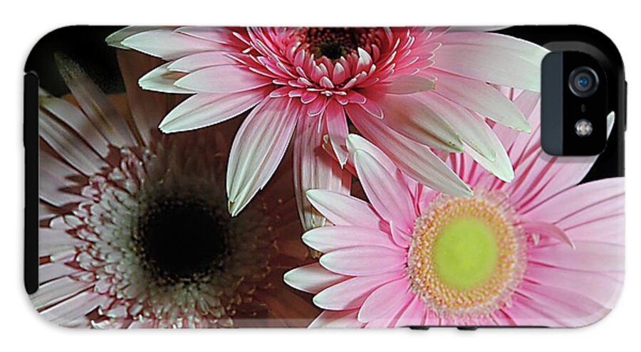 Pink Pastel Daisy Bouquet - Phone Case