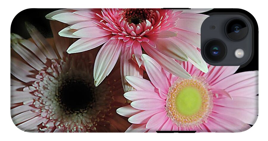 Pink Pastel Daisy Bouquet - Phone Case