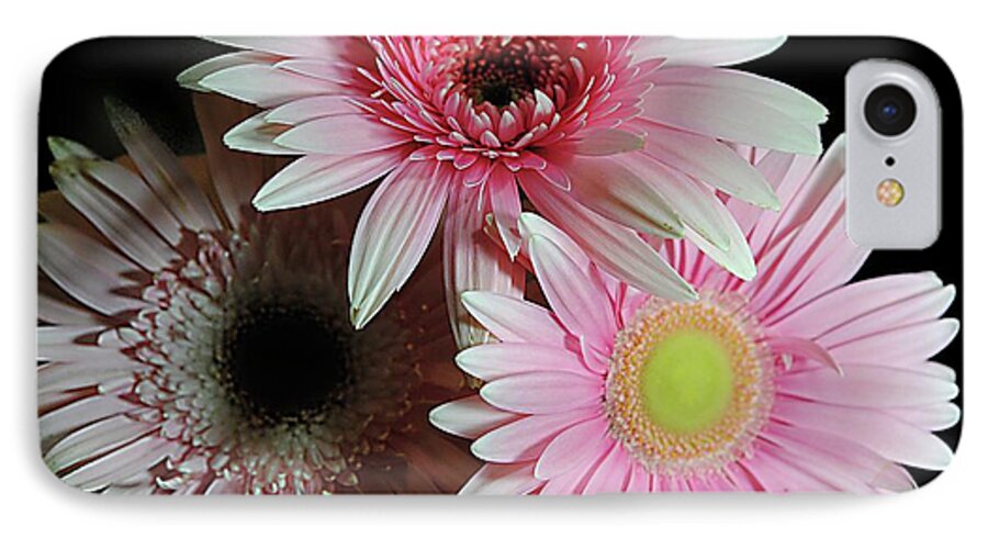 Pink Pastel Daisy Bouquet - Phone Case