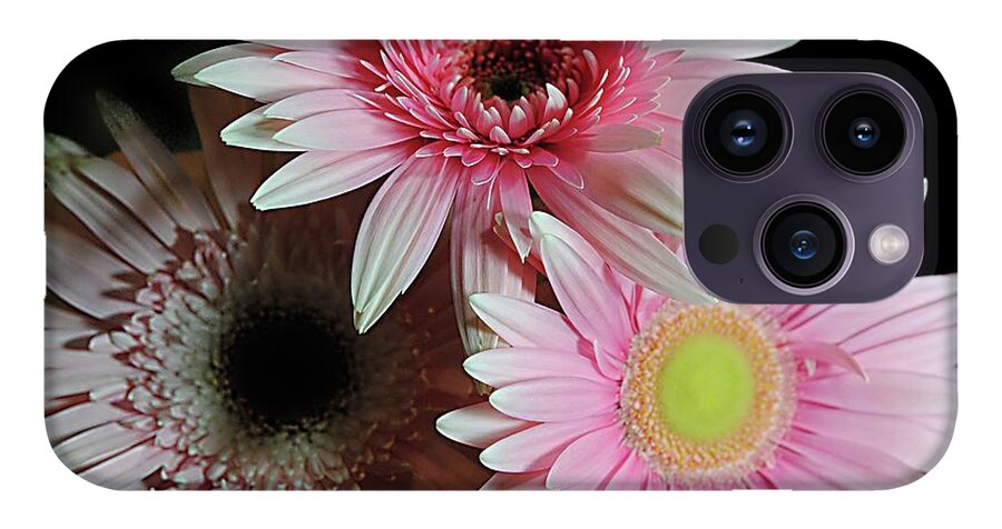 Pink Pastel Daisy Bouquet - Phone Case