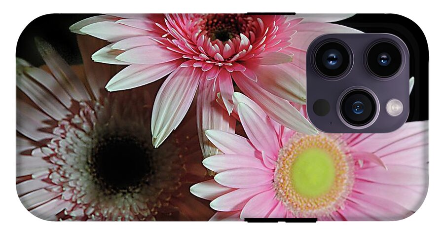 Pink Pastel Daisy Bouquet - Phone Case