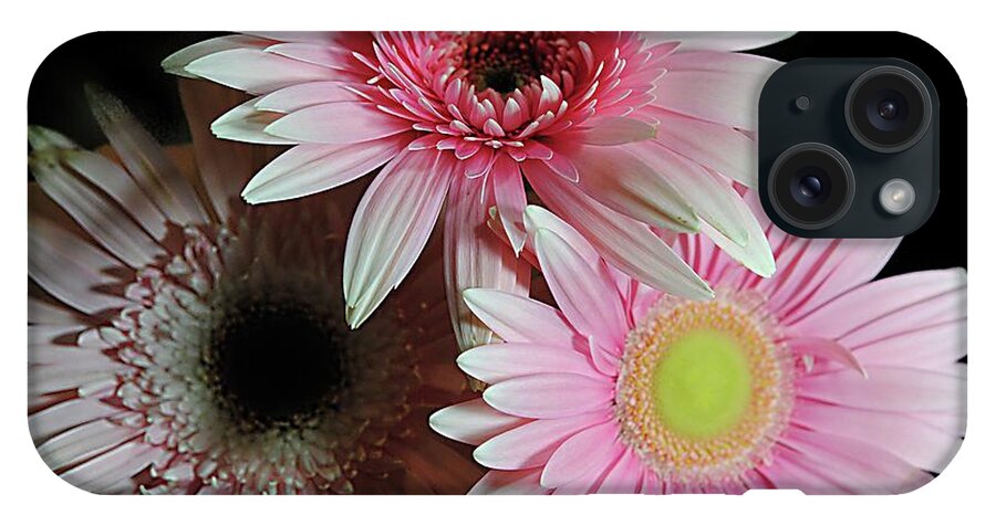 Pink Pastel Daisy Bouquet - Phone Case