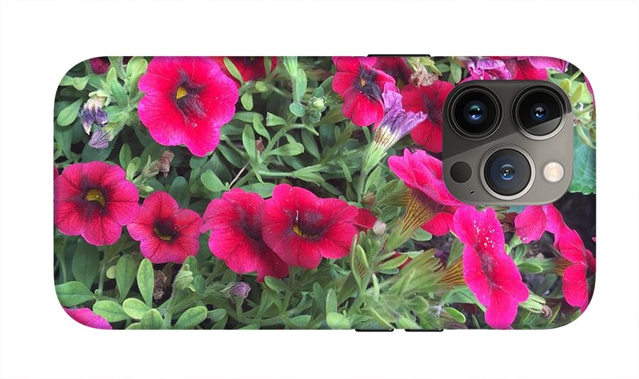Pink Petunias - Phone Case