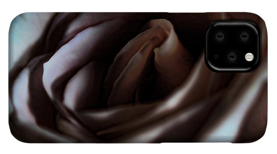 Pink Rose at Night - Phone Case