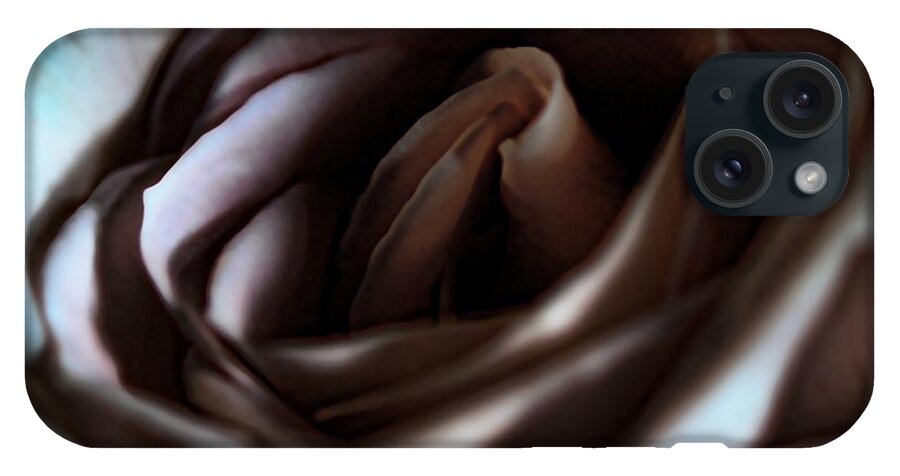 Pink Rose at Night - Phone Case
