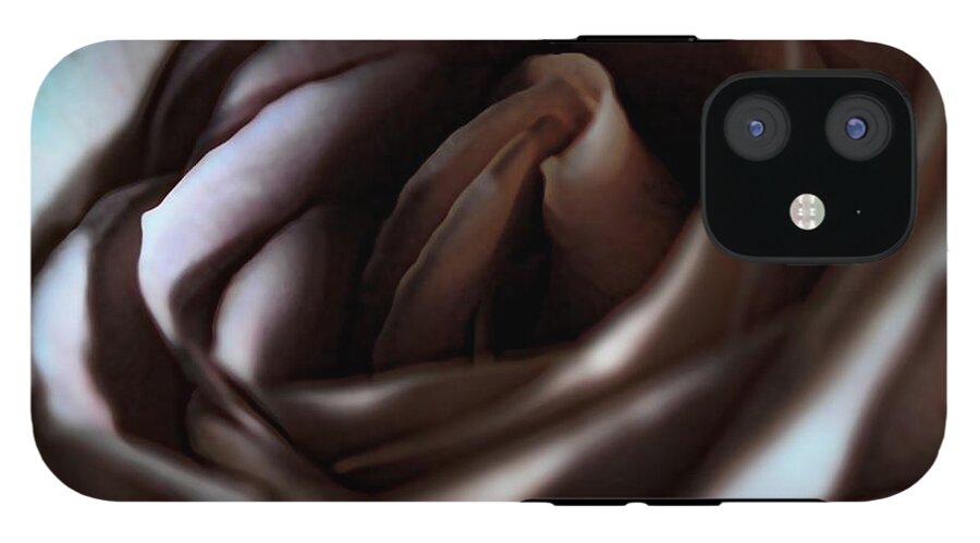 Pink Rose at Night - Phone Case