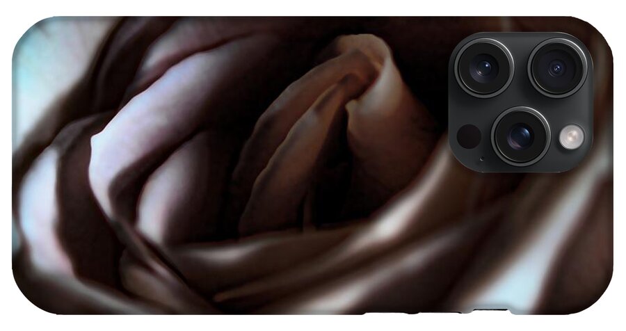 Pink Rose at Night - Phone Case