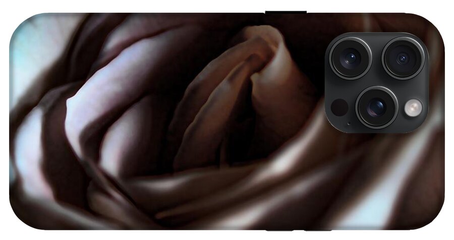 Pink Rose at Night - Phone Case