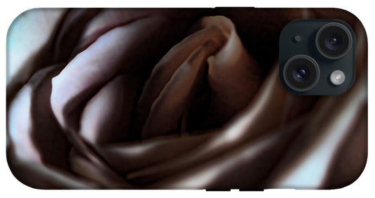 Pink Rose at Night - Phone Case