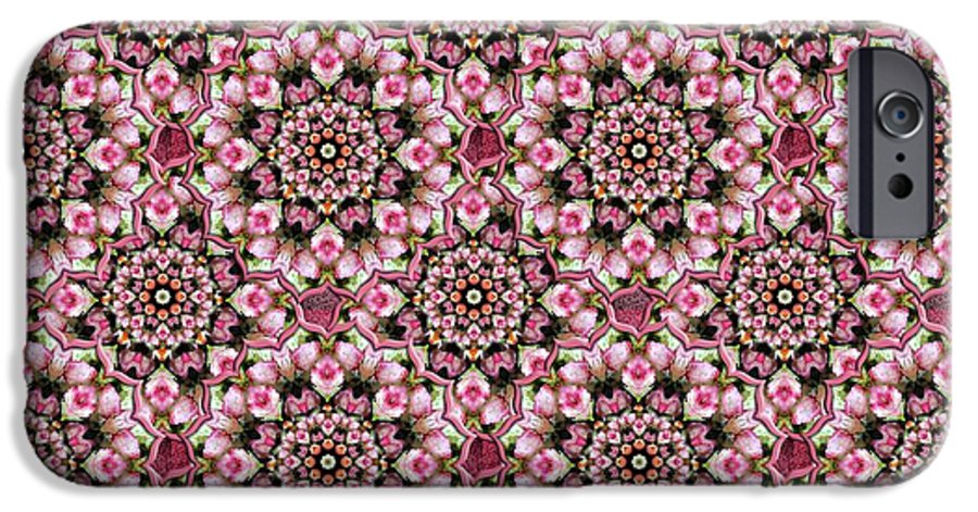 Pink Rose Kaleidoscope - Phone Case