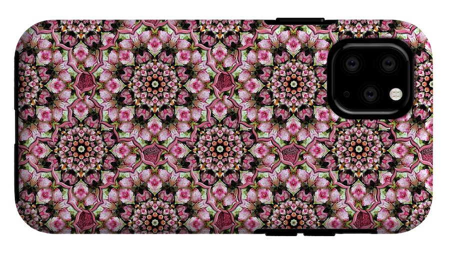 Pink Rose Kaleidoscope - Phone Case