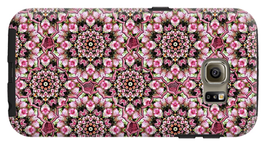 Pink Rose Kaleidoscope - Phone Case