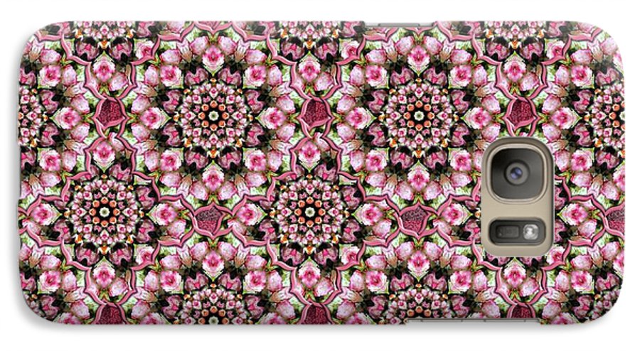 Pink Rose Kaleidoscope - Phone Case