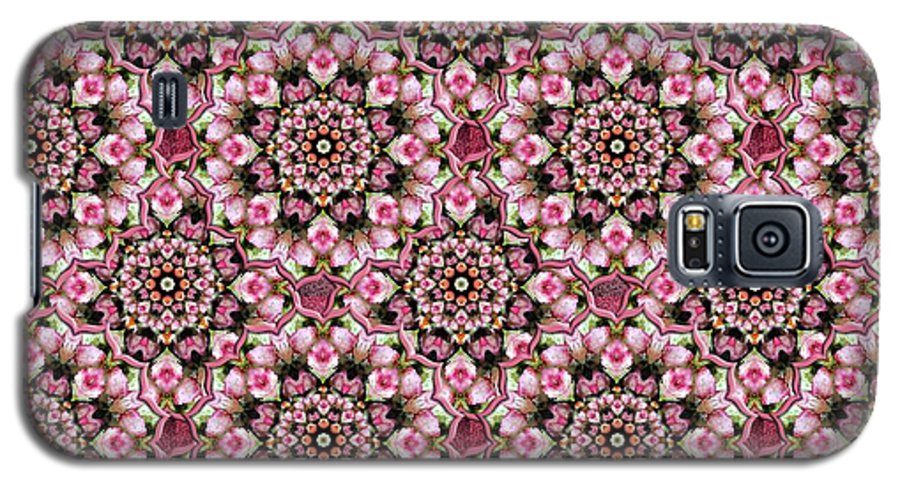 Pink Rose Kaleidoscope - Phone Case