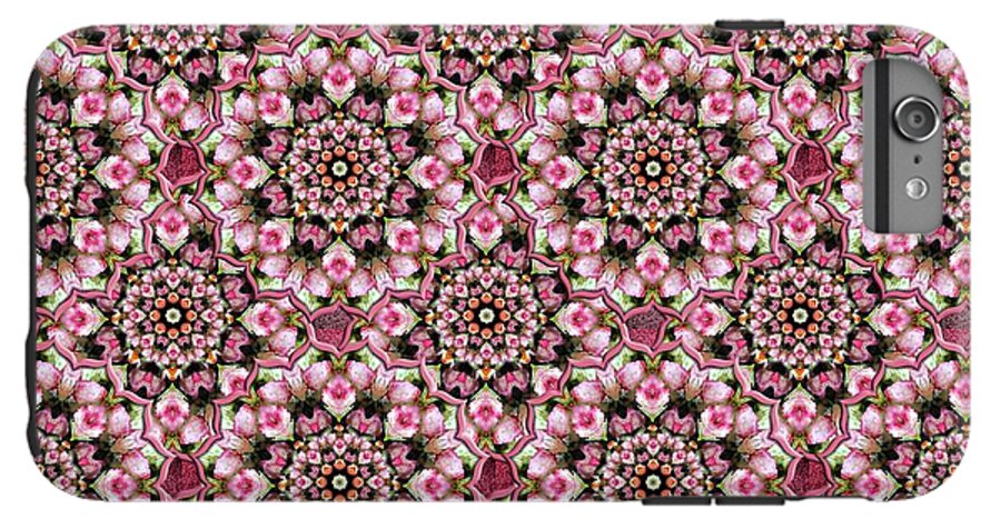 Pink Rose Kaleidoscope - Phone Case