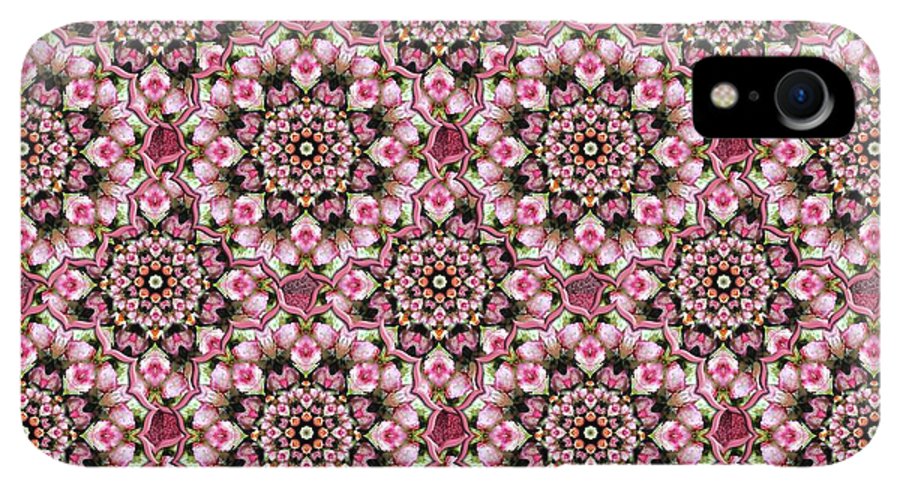 Pink Rose Kaleidoscope - Phone Case