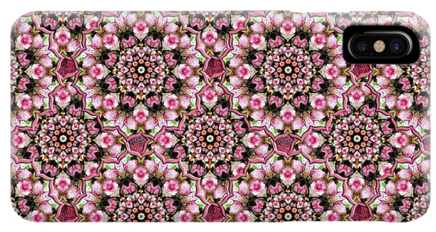Pink Rose Kaleidoscope - Phone Case
