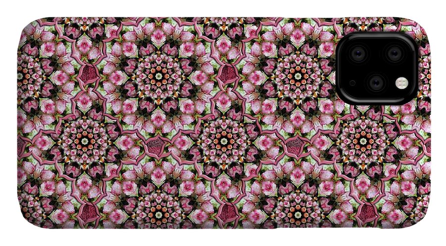 Pink Rose Kaleidoscope - Phone Case