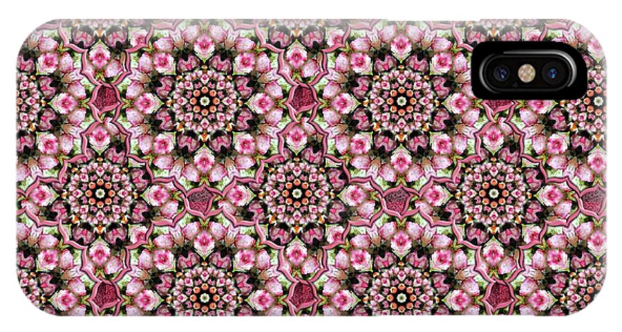 Pink Rose Kaleidoscope - Phone Case