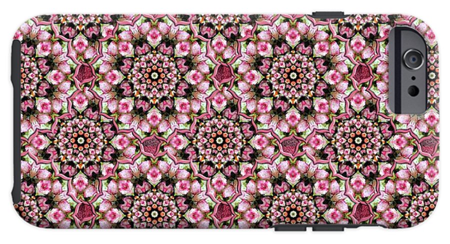 Pink Rose Kaleidoscope - Phone Case
