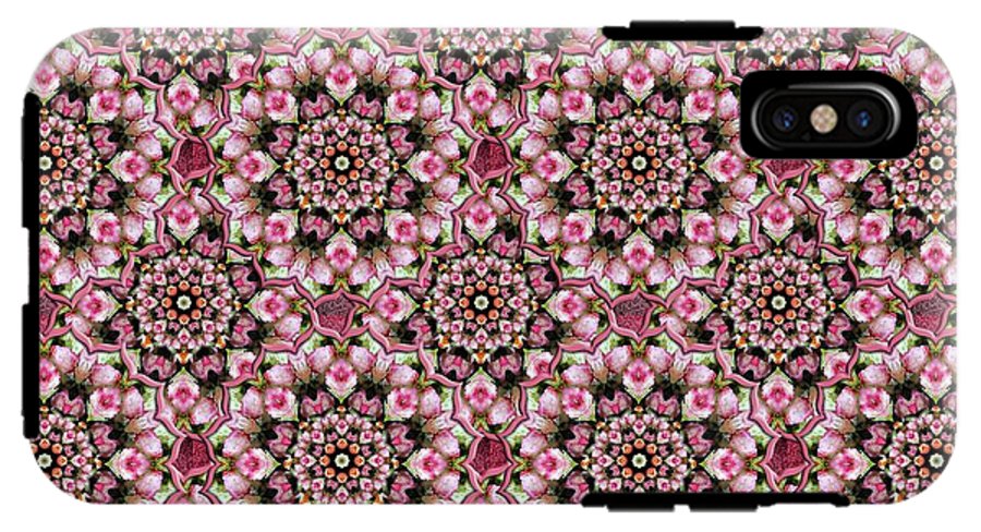 Pink Rose Kaleidoscope - Phone Case