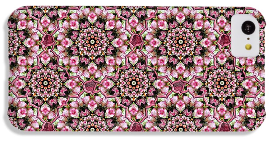 Pink Rose Kaleidoscope - Phone Case