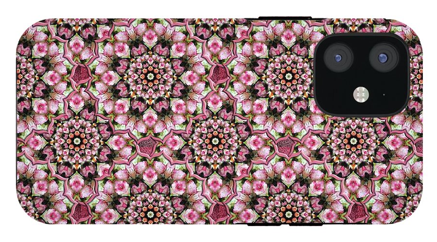Pink Rose Kaleidoscope - Phone Case