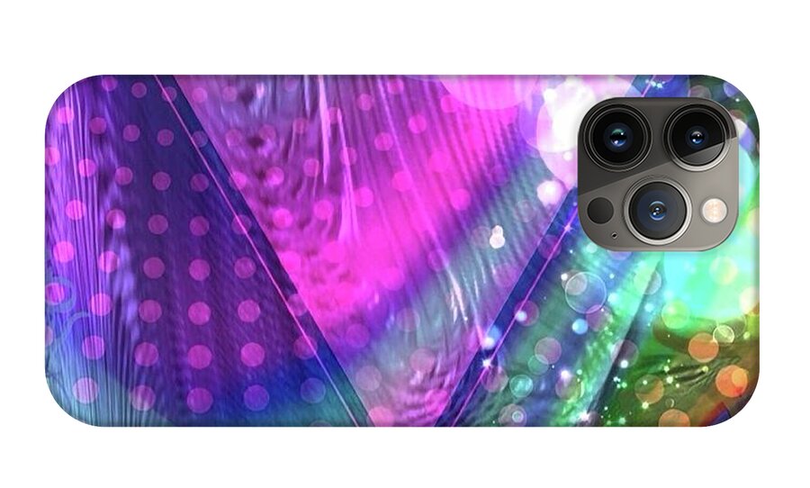 Pink Triangle Fractal - Phone Case