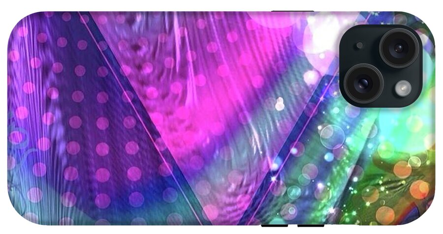 Pink Triangle Fractal - Phone Case