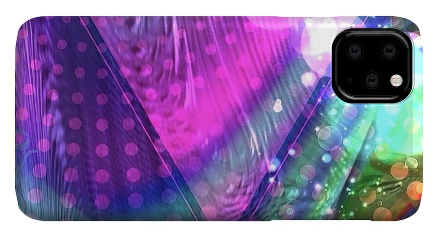 Pink Triangle Fractal - Phone Case