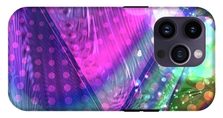 Pink Triangle Fractal - Phone Case