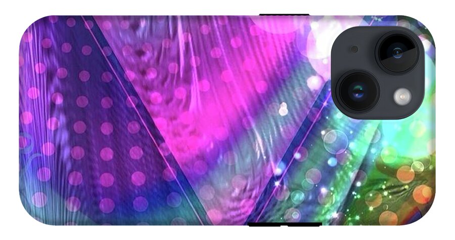 Pink Triangle Fractal - Phone Case