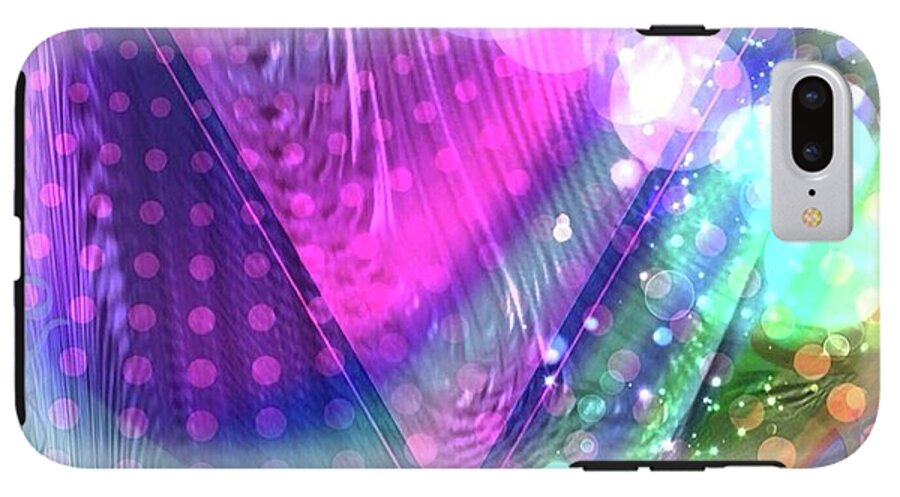 Pink Triangle Fractal - Phone Case
