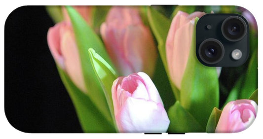 Pink Tulips - Phone Case